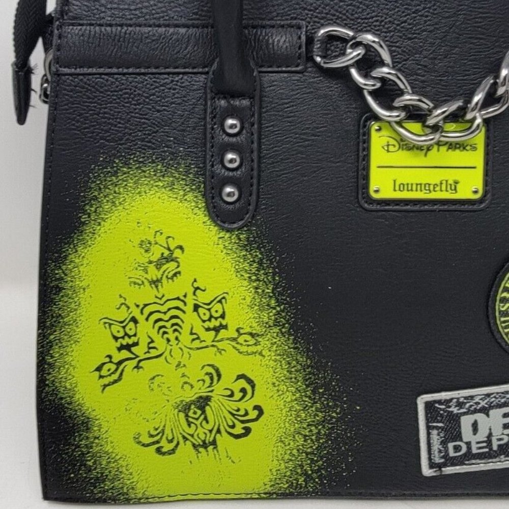 NWT's Loungefly x Disney Wickedly Haunted Mansion Crossbody Bag - Picture 12 of 16